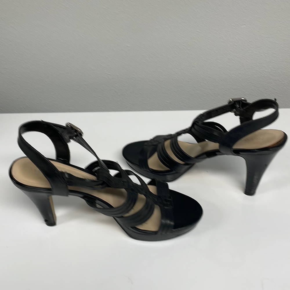 Franco Sarto black strappy sandals